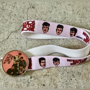 Vintage 1990 New Kids on the Block Lee Belt Buckle with Strap